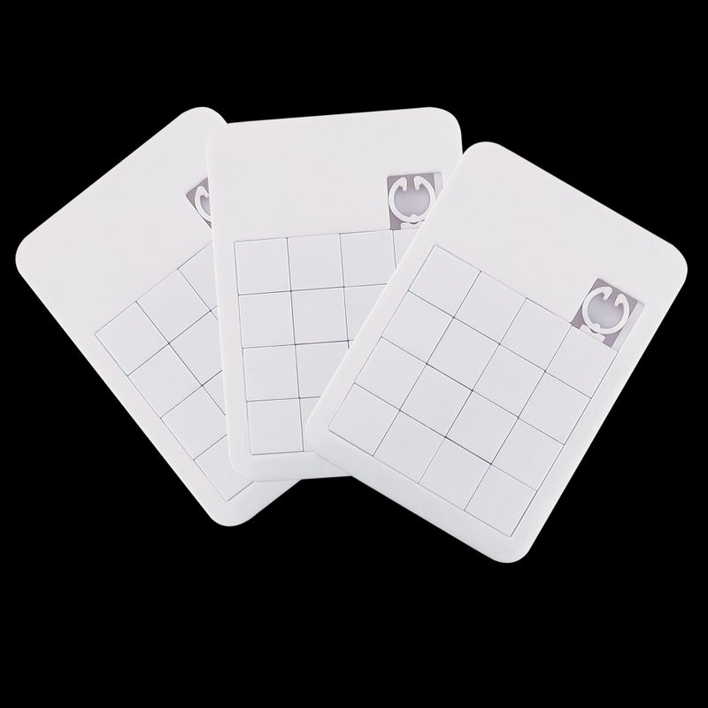 Blank 16 Gongge Huarong Road White Embryo Puzzle Plane Sliding Puzzle Free Printing Pattern Puzzle Toy - Image 2